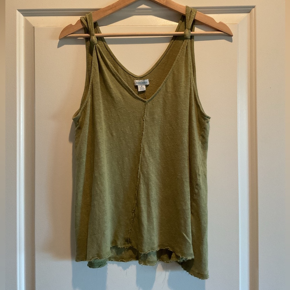 Sundance Olive Green Tank Top